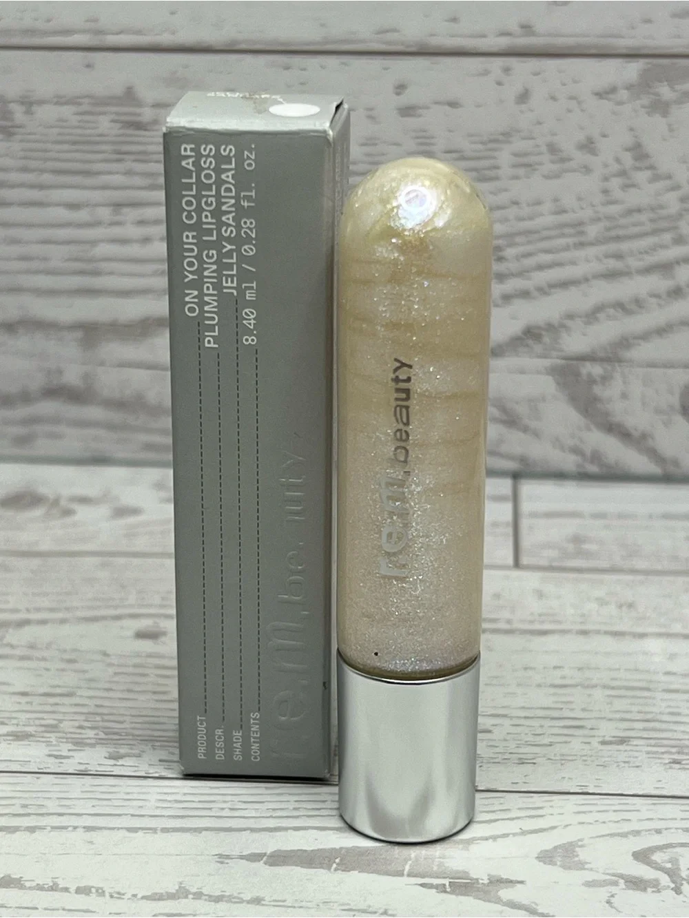 REM Beauty Shimmery Lipgloss - Jelly Sandles